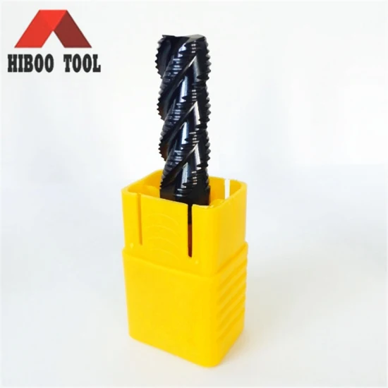 HRC 45 55 58 65 Milling Cutter Tungsten Carbide Roughing End Mill